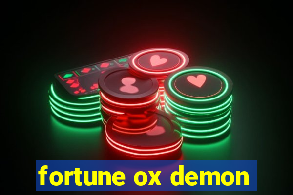 fortune ox demon